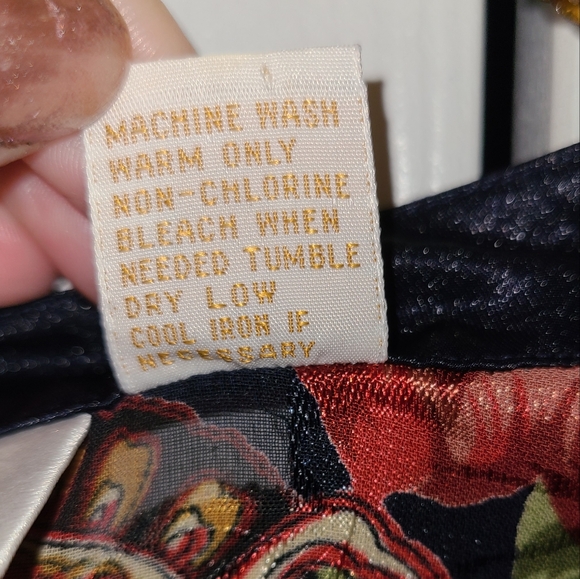 Victoria’s Secret Nightgown Size M L Vintage Gold Label Pajama Top Sheer Kimono - Picture 8 of 15